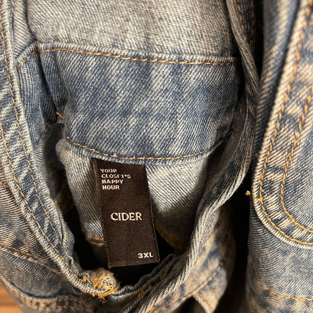 Cider Wide Leg Overalls